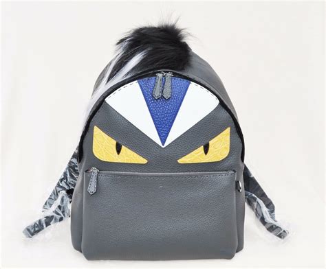 fendi backpacks monster|Fendi monster backpack men.